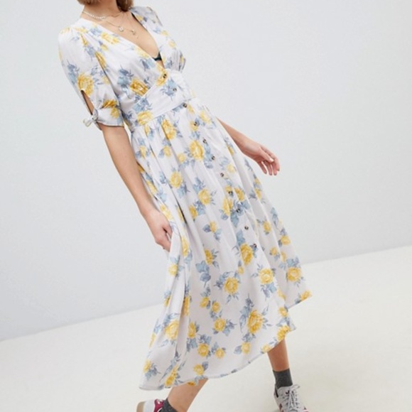 Free People Dresses & Skirts - Free People Love of My Life Midi Dress - Floral